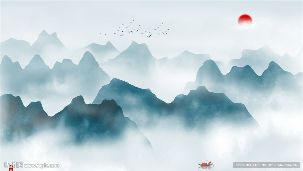 山水画