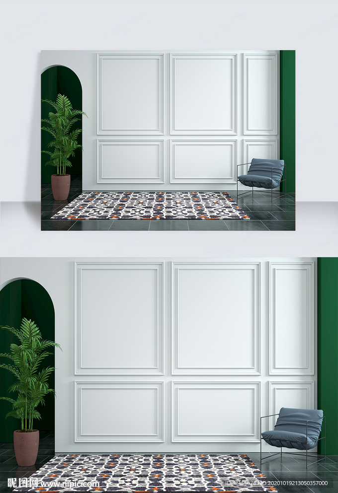 C4D电商海报banner背景