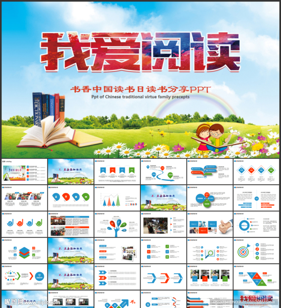 读书阅读分享PPT