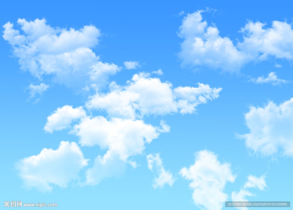 蓝天白云