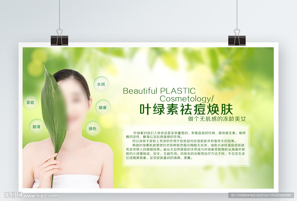 叶绿素焕肤