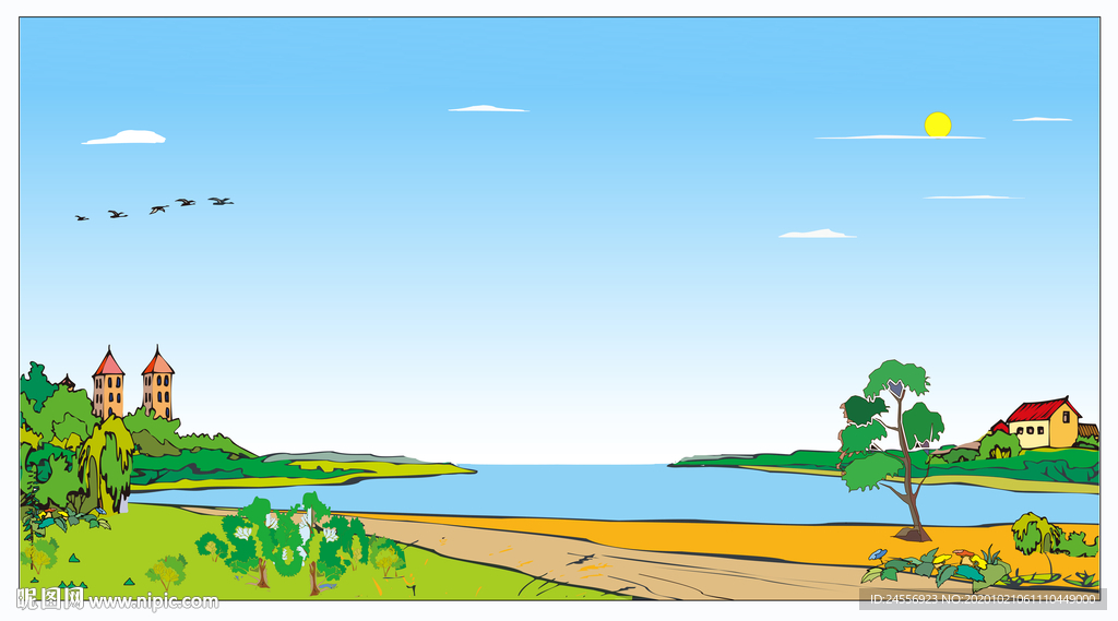 山水墨画意境山水禅境油画风景画