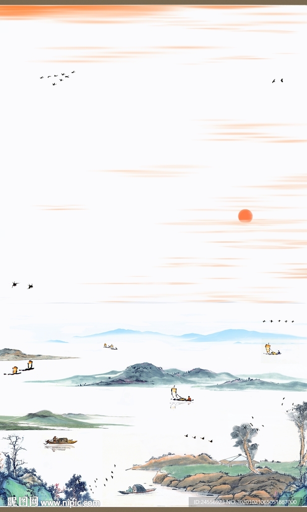 山水画