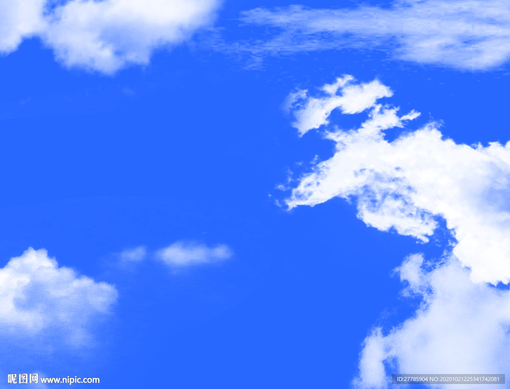 蓝天白云