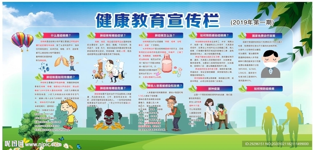 结核病宣传栏