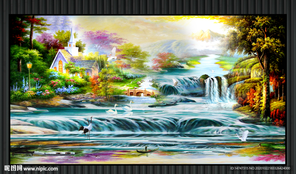 油画风景