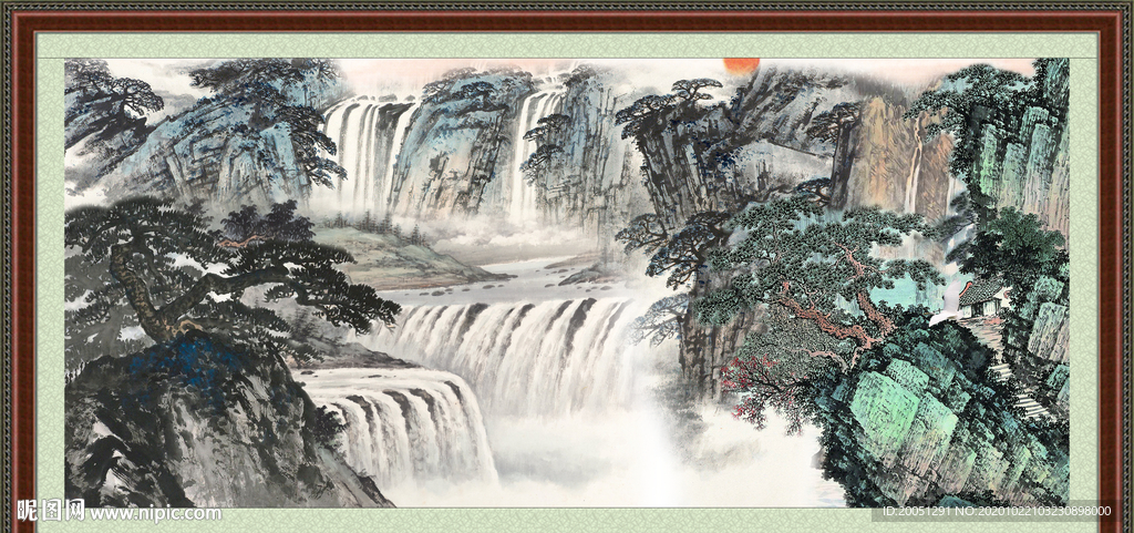 国画山水