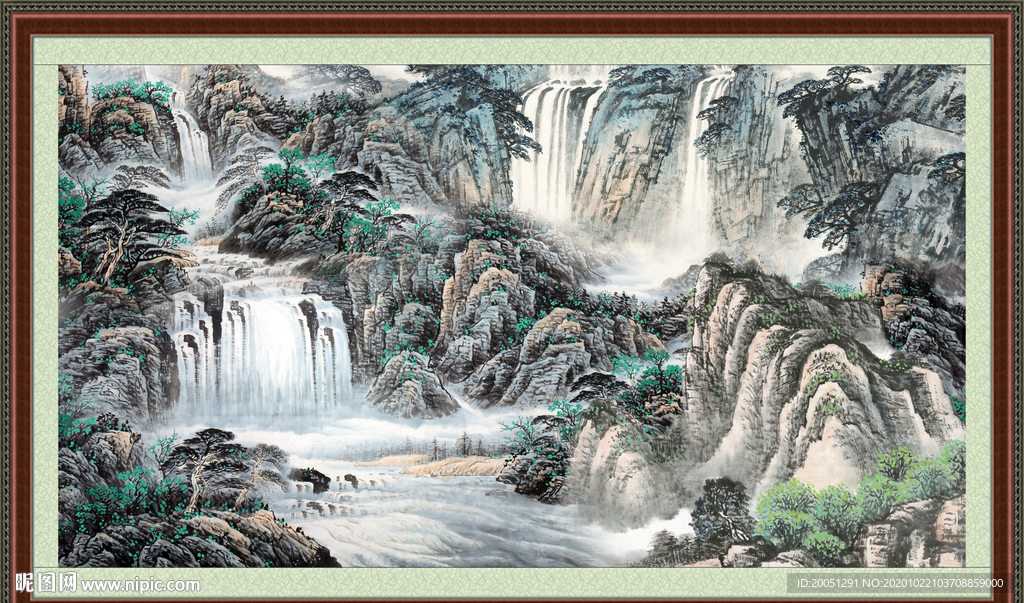 山水风景画