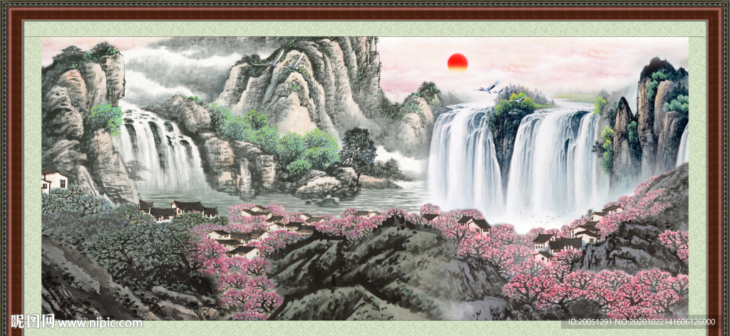 山水画
