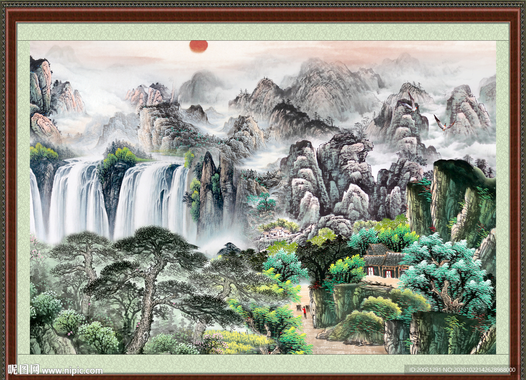 国画山水