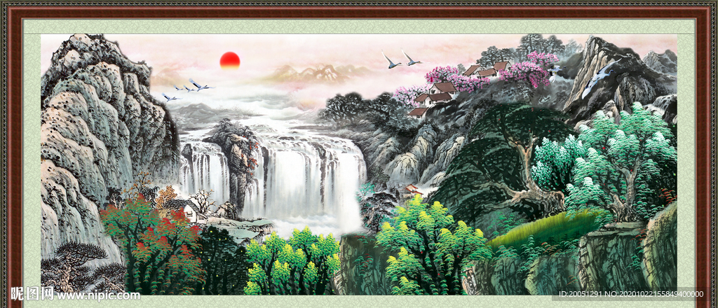 大气山水