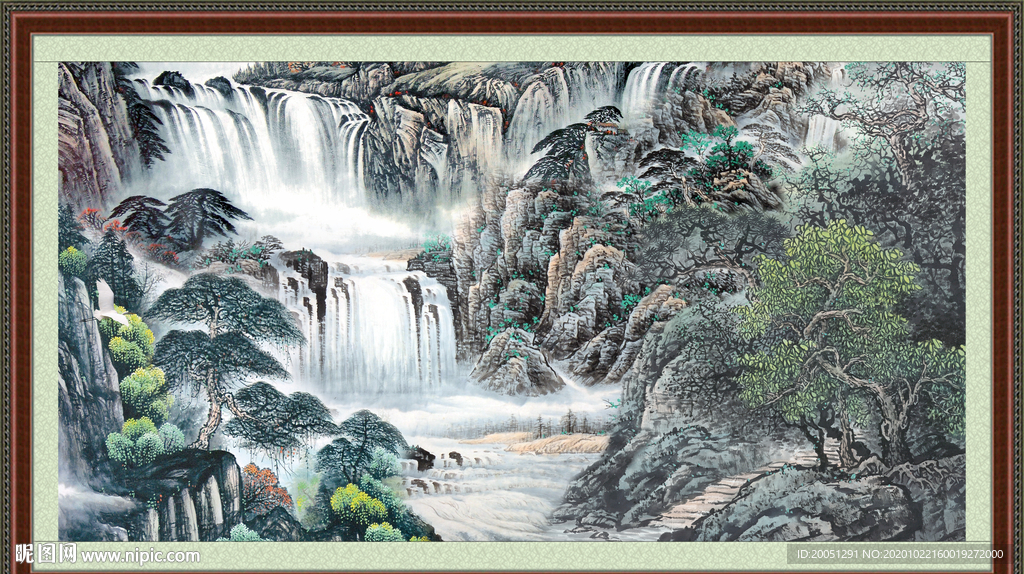 国画山水