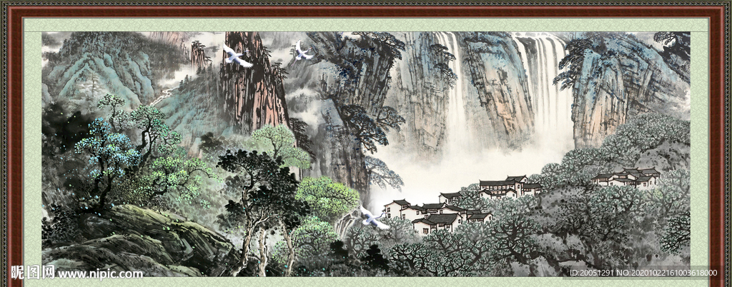 国画山水
