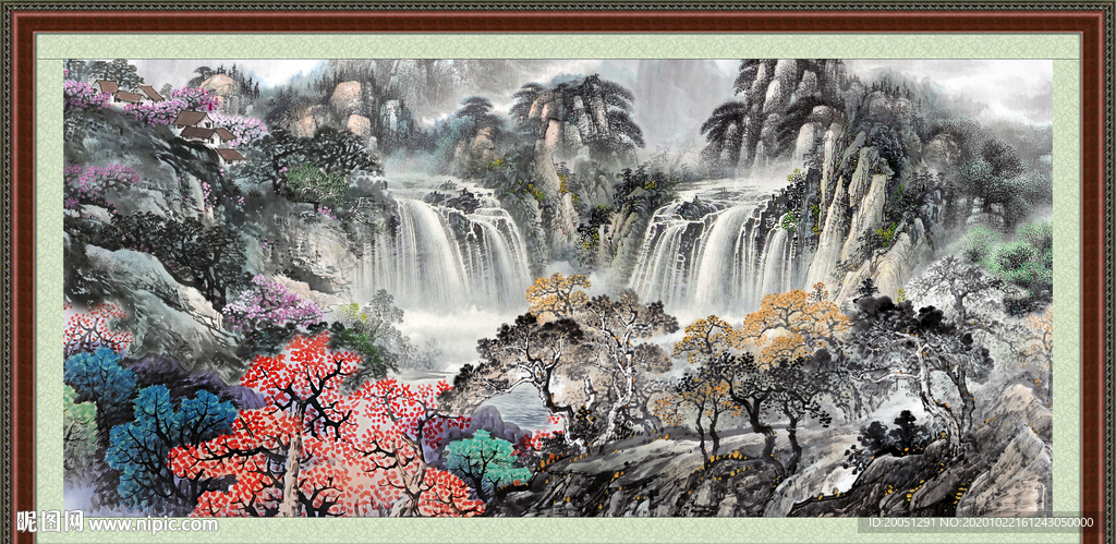 国画山水
