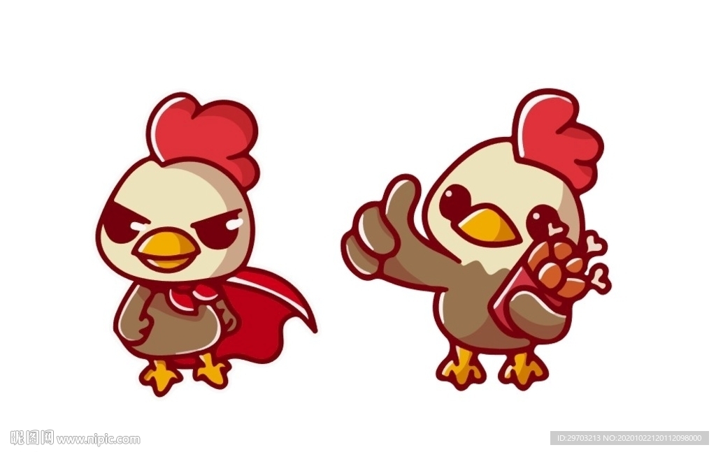卡通小鸡