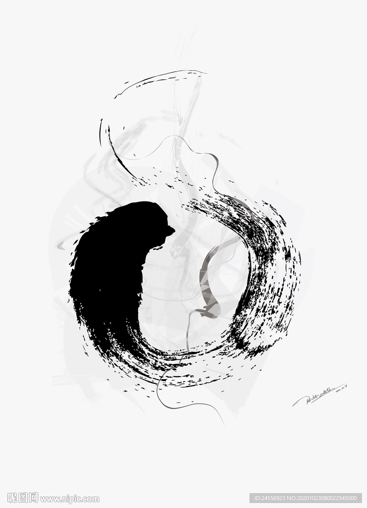 抽象画