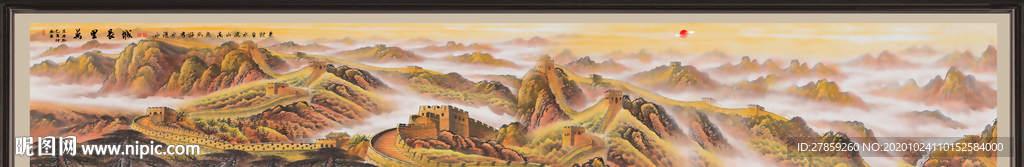 长城国画长城长城国画