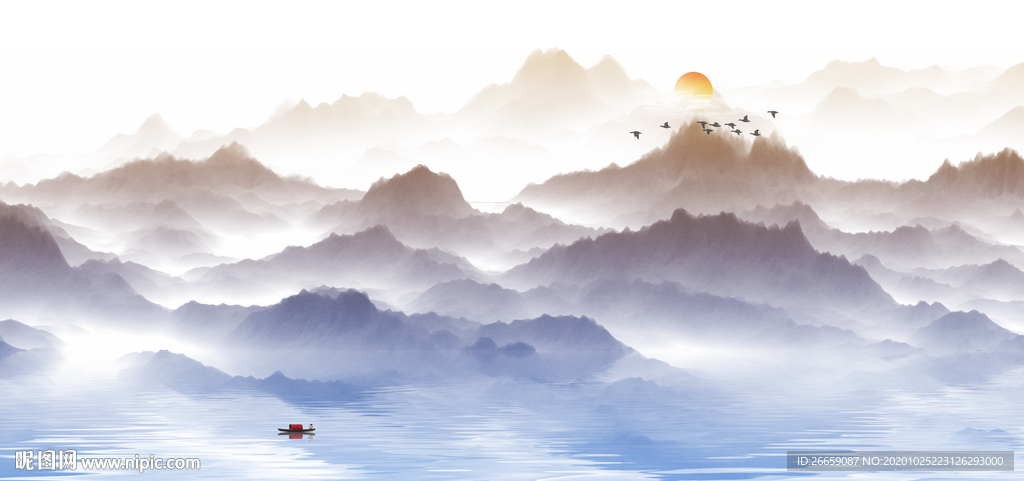 水墨山水