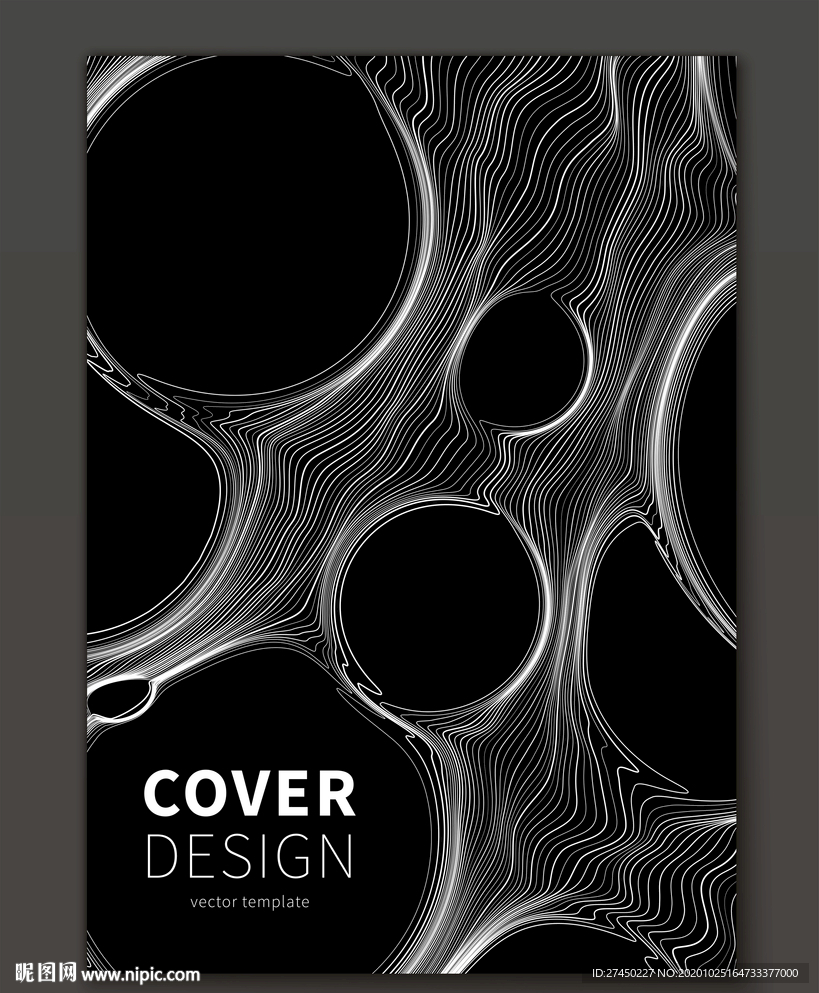 黑色封面设计