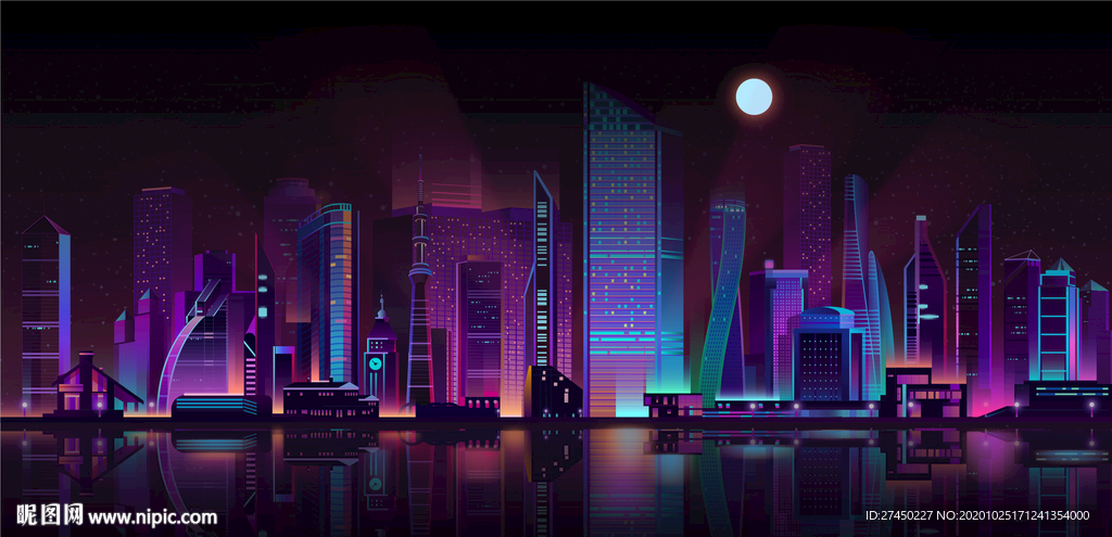 城市夜景