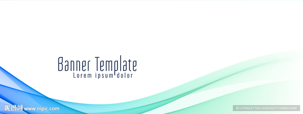 蓝色抽象波纹背景