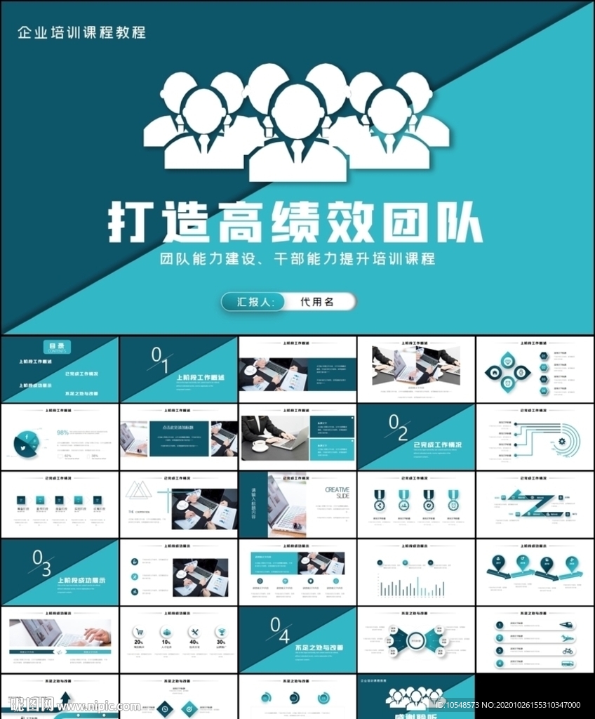 高绩效团队建设团队管理ppt
