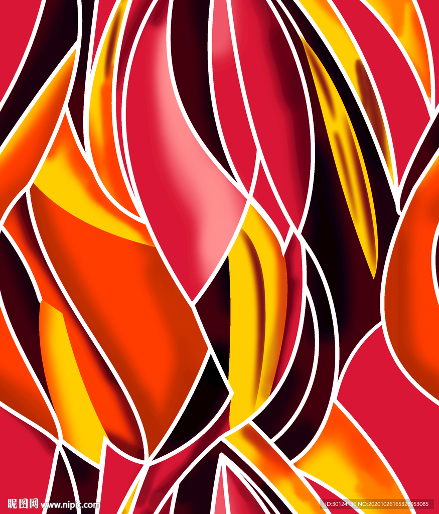 牌 方巾 数码印花 链条 豹纹