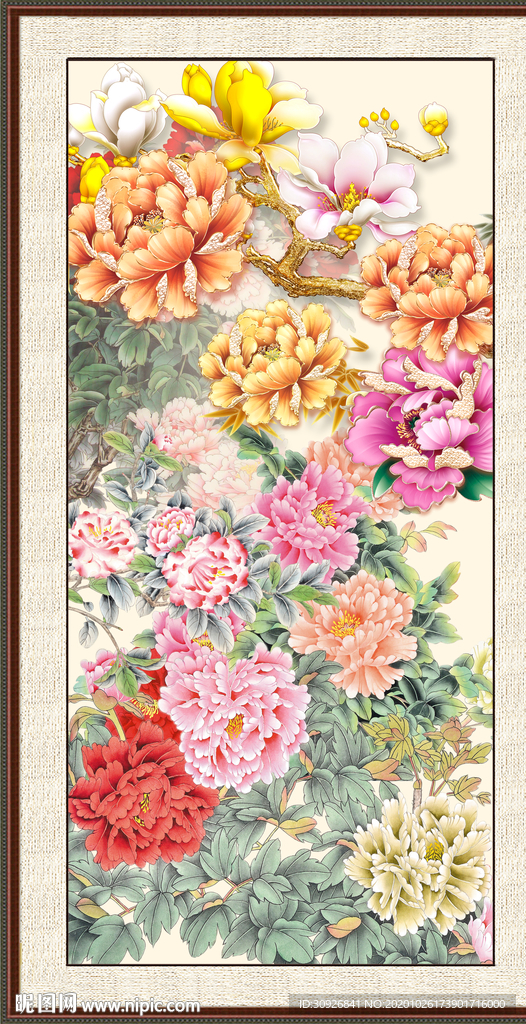 花开富贵画