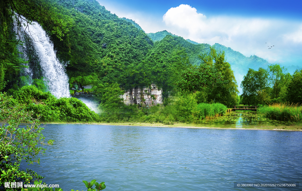 山水风景画