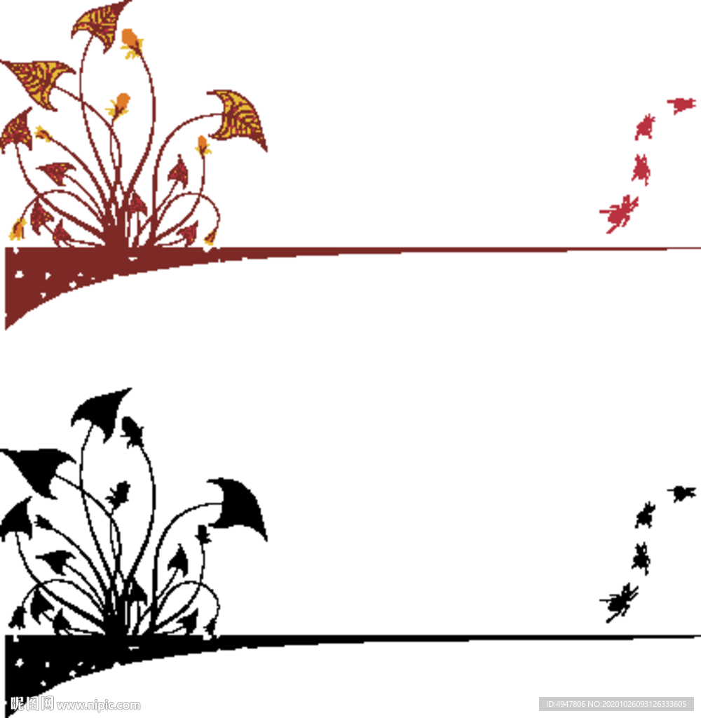 花纹矢量图