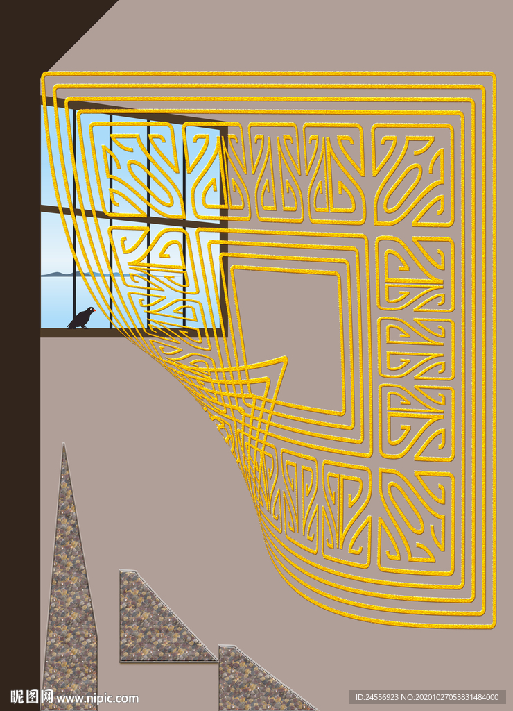 抽象画