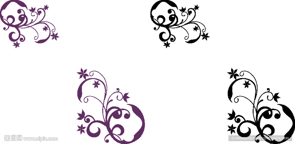 花纹矢量图
