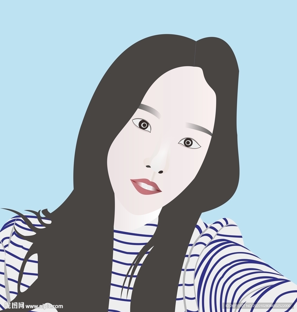人像插画