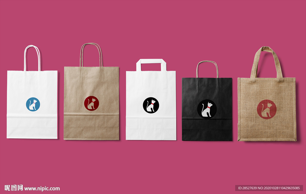 VI产品logo包装样机手