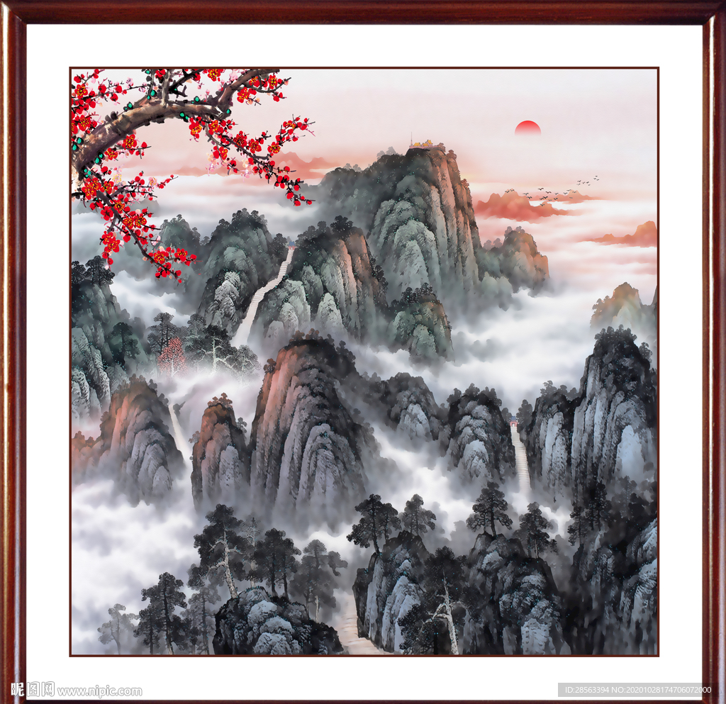 泰山日出泰山