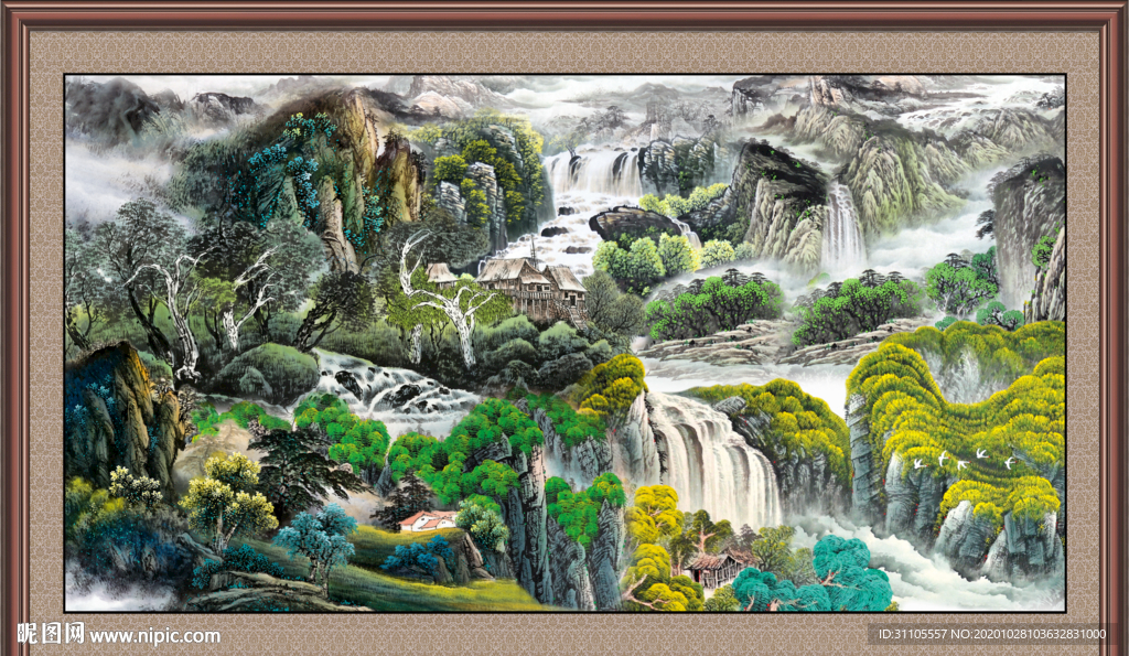 山水画