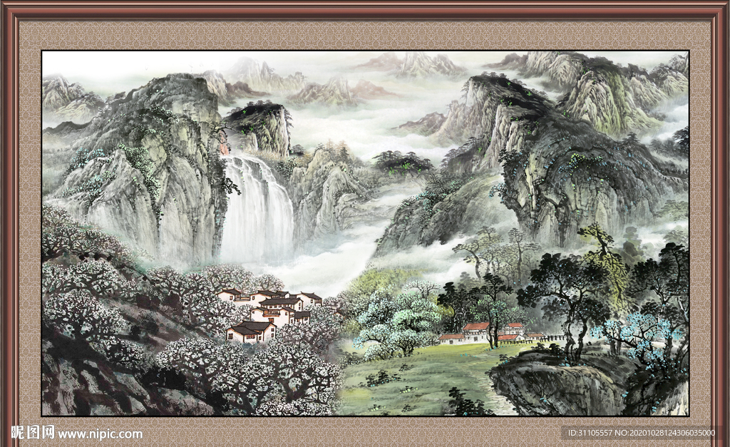 山水画