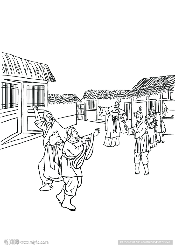 24悌手绘