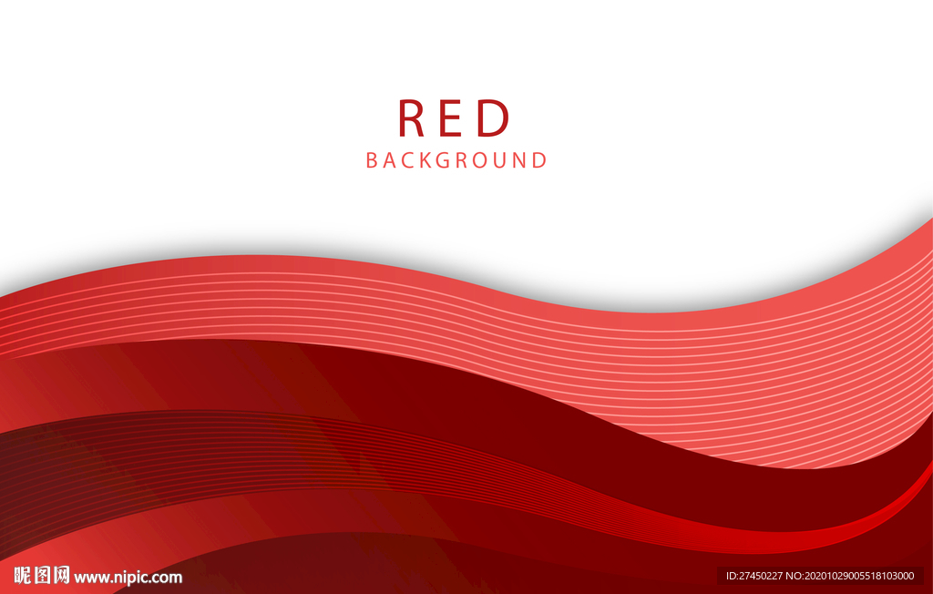 红色封面设计