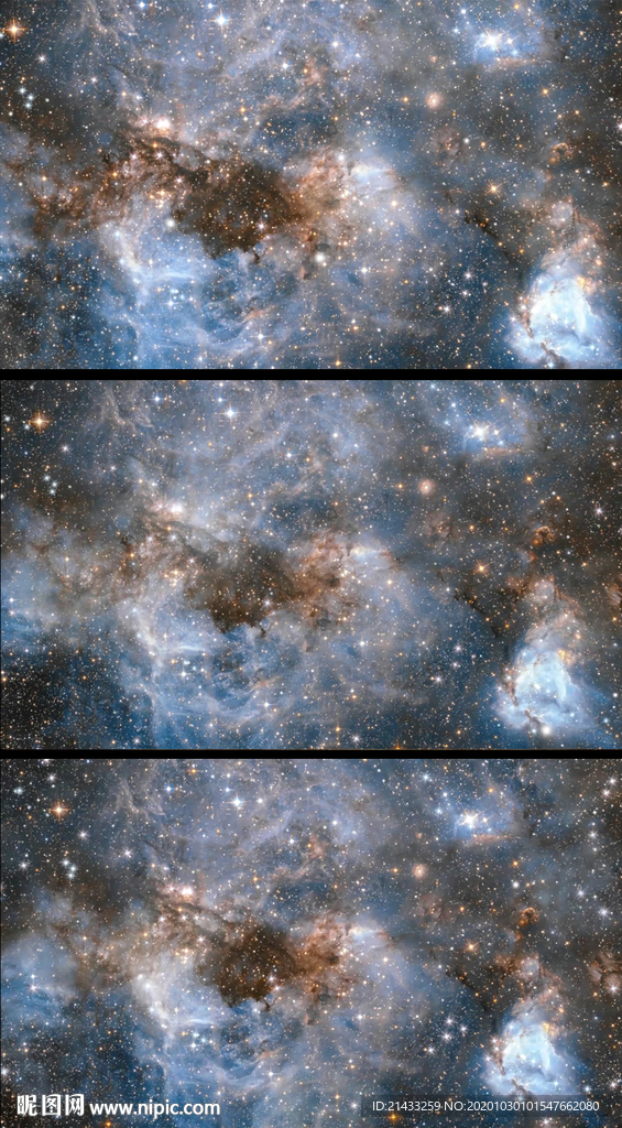 动态星系太空背景视频