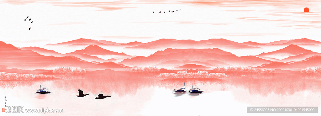 山水画