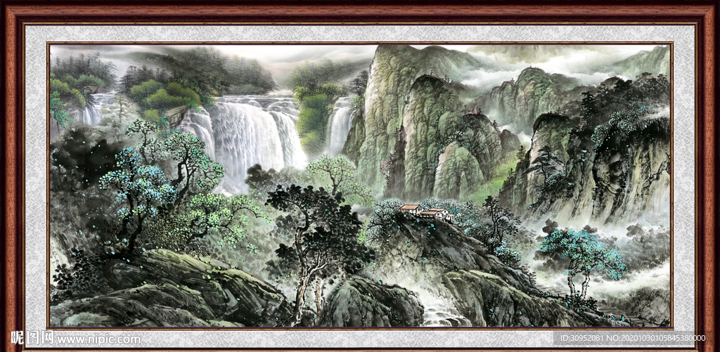 国画山水
