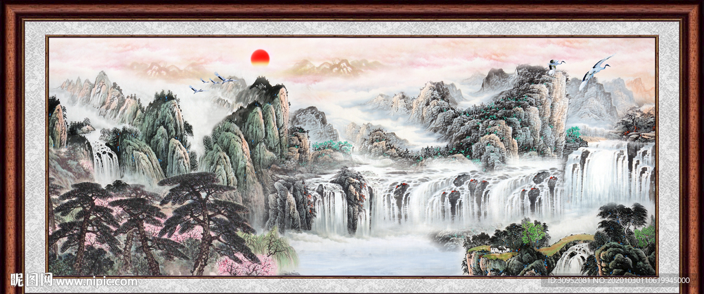 国画山水