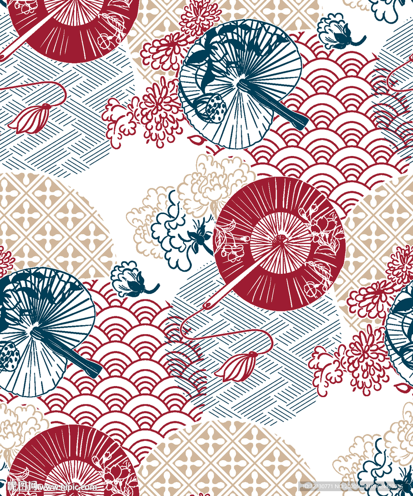手绘花   花纹  中国风