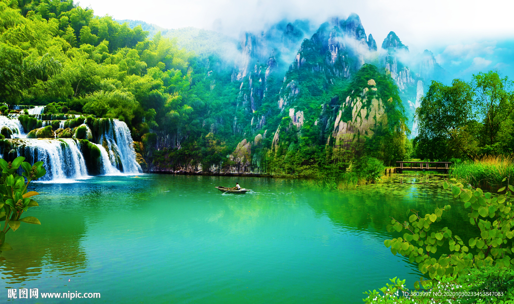 山水风景画