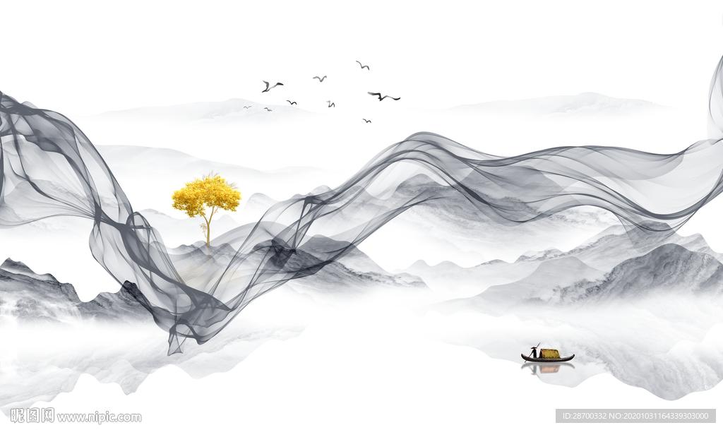 山水画