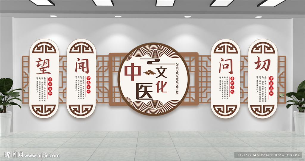 中医医院文化墙
