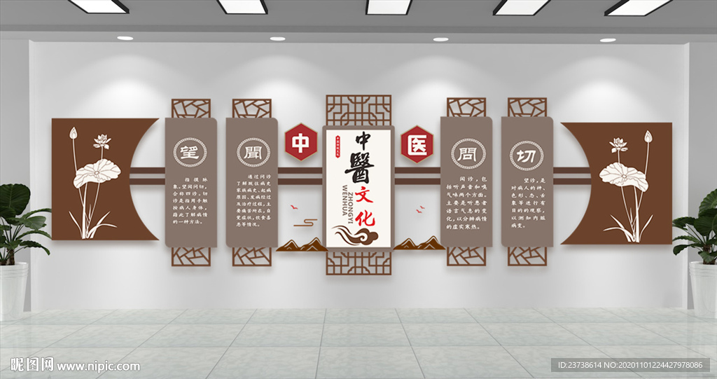 古典中医文化墙