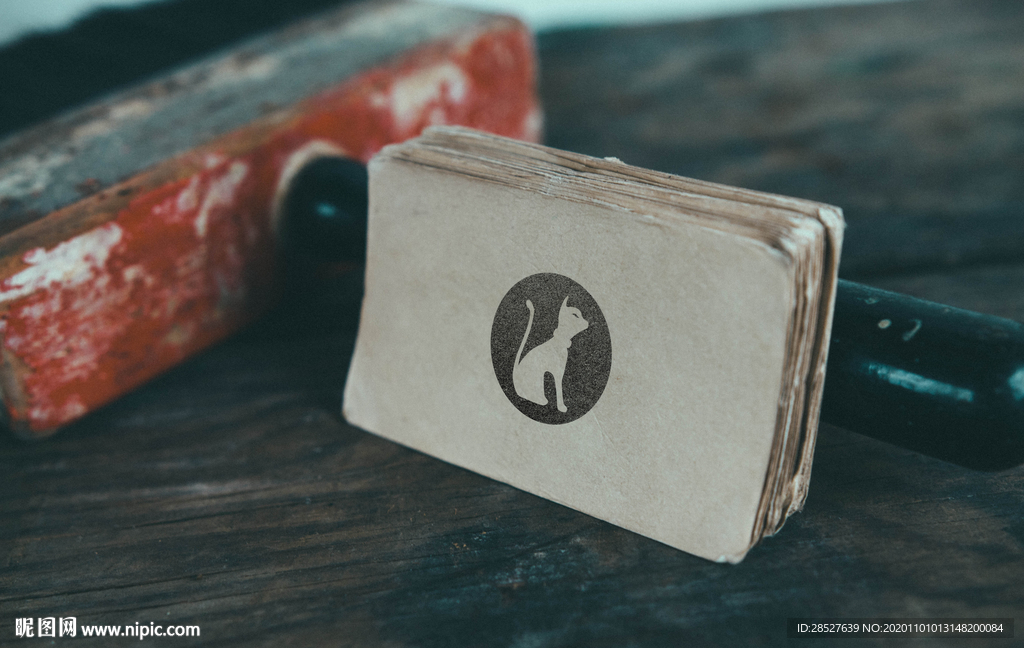 品牌logo纸质样机