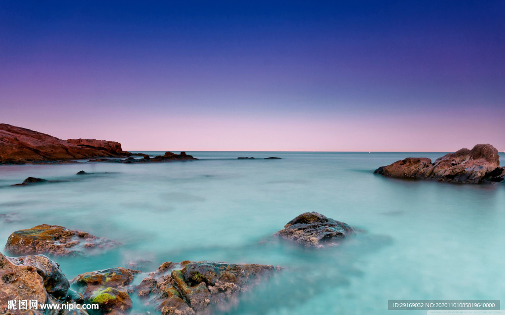 景 山水田园 风光 白云 水面